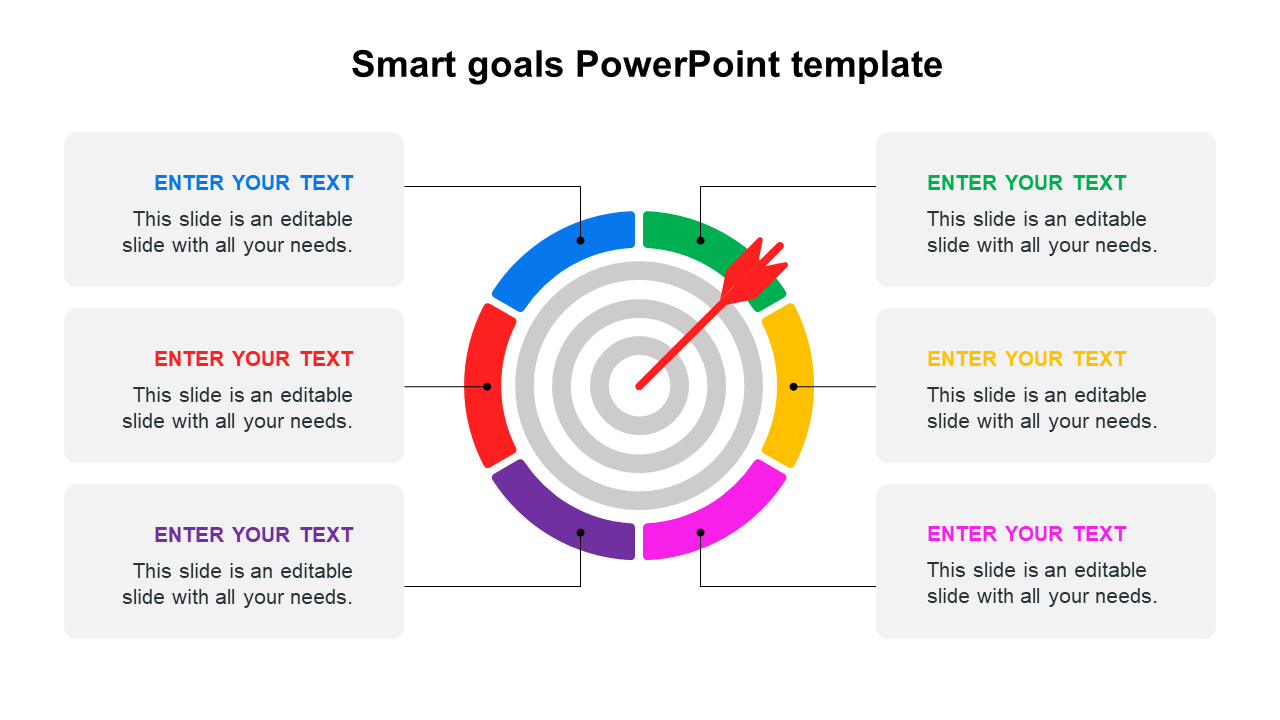 Elegant Smart goals PowerPoint Template & Google Slides